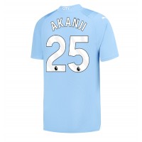 Fotbalové Dres Manchester City Manuel Akanji #25 Domácí 2023-24 Krátký Rukáv